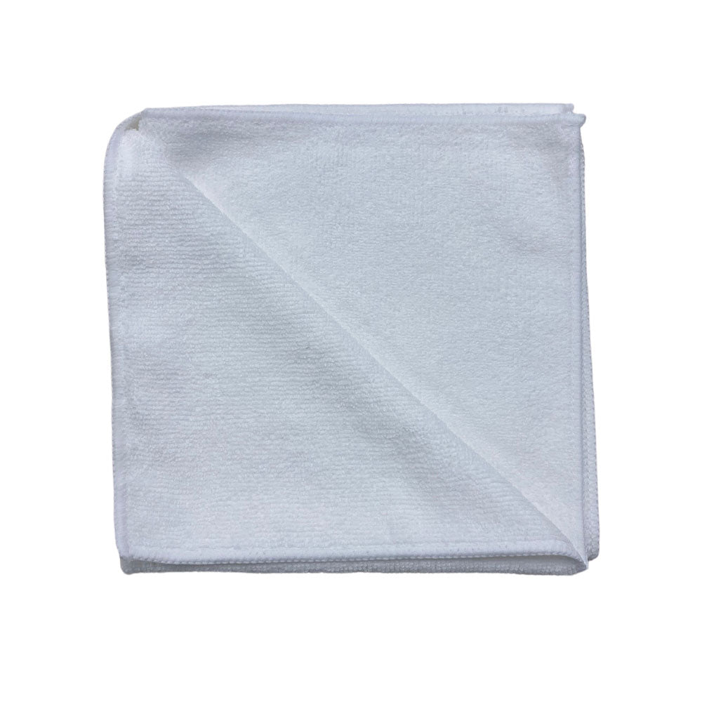 White Microfibre Cloth